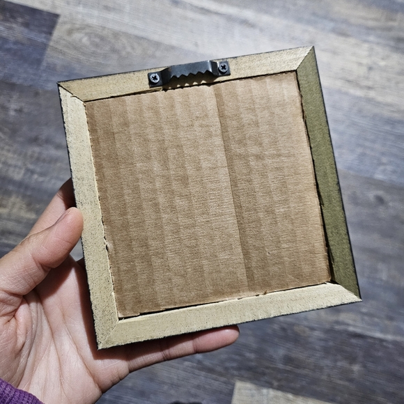 Beaded mushroom framed picture, vintage wall decor, art - Picture 5 of 5